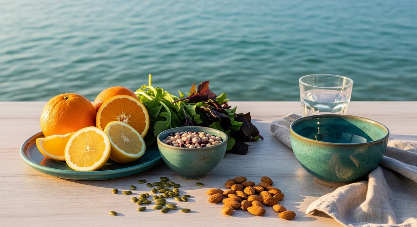 LipoCap® B12 Liposomal, Magnesium Glycinate, and LipoCap™ Vitamin C arranged together