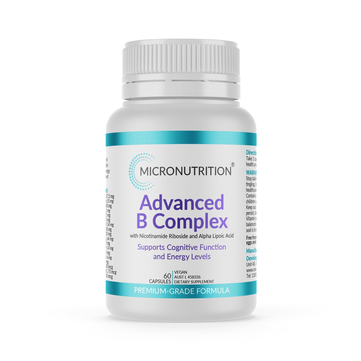 Advanced B Complex - 60 Capsules