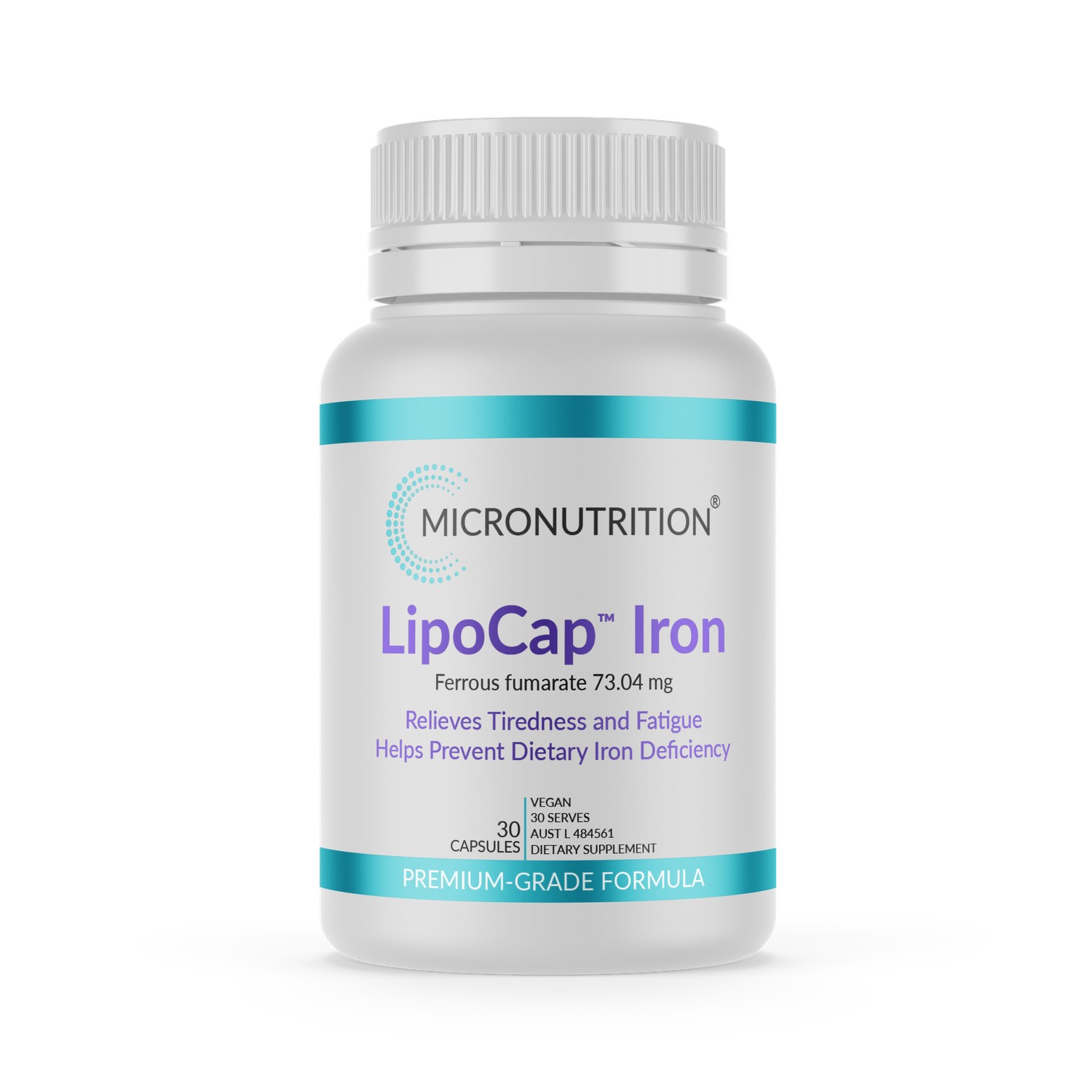 LipoCap® Iron - 30 Capsules
