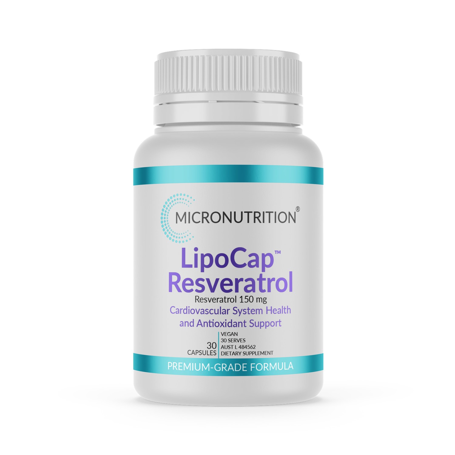 LipoCap® Resveratrol - 30 Capsules